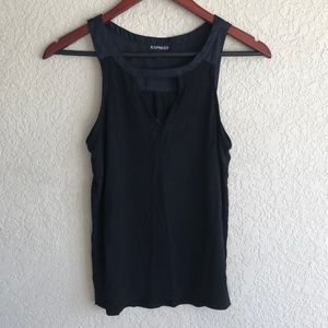 Express Black Sleeveless Top